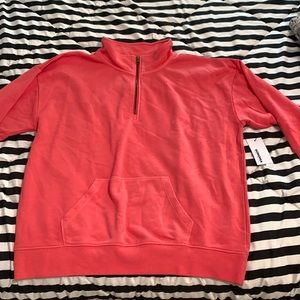 Women’s Coral Quarter Zip
